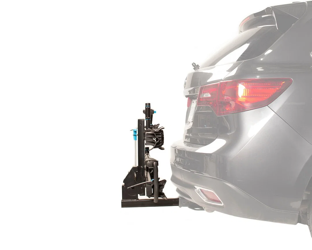 11415 – RHINO RACK Bike Rack, 2 Inch Receiver Hitch Mount Holds 2 Bikes 120 Pound Weight Capacity Tray And Bike Tire ...